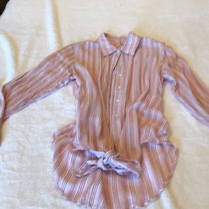 Super soft. Tie waist blouse